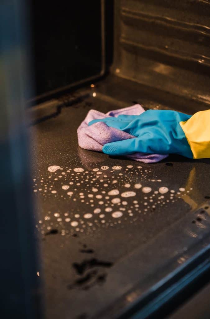 sparkling clean oven interior after Clendo oven cleaning in Canberra